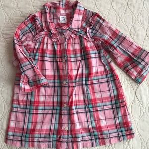 Gap Dress/ plaid Dress